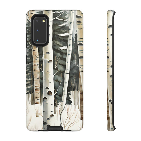 Winter Aspen Trunks - Impact Resistant Phone Case